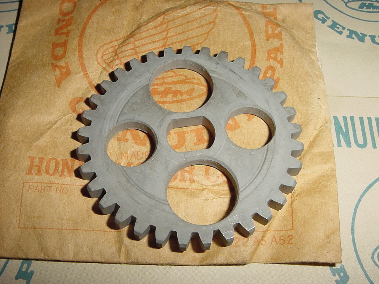 Gear, oil pump drive