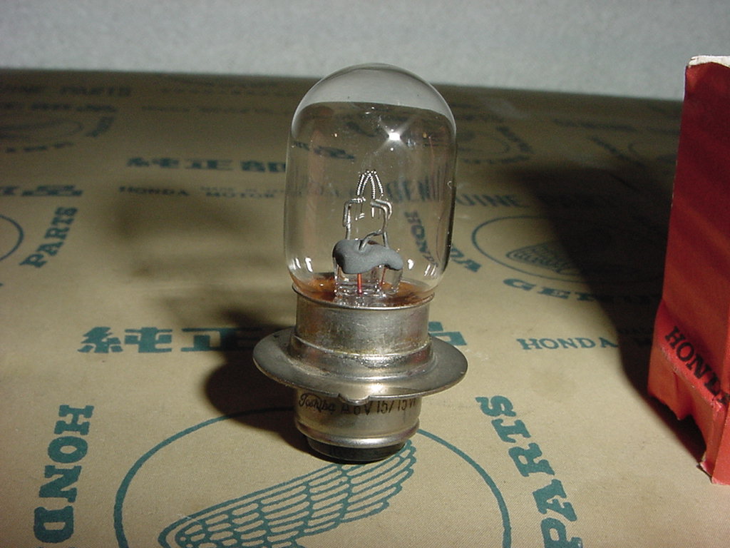 Headlight bulb *6v 15/15w*