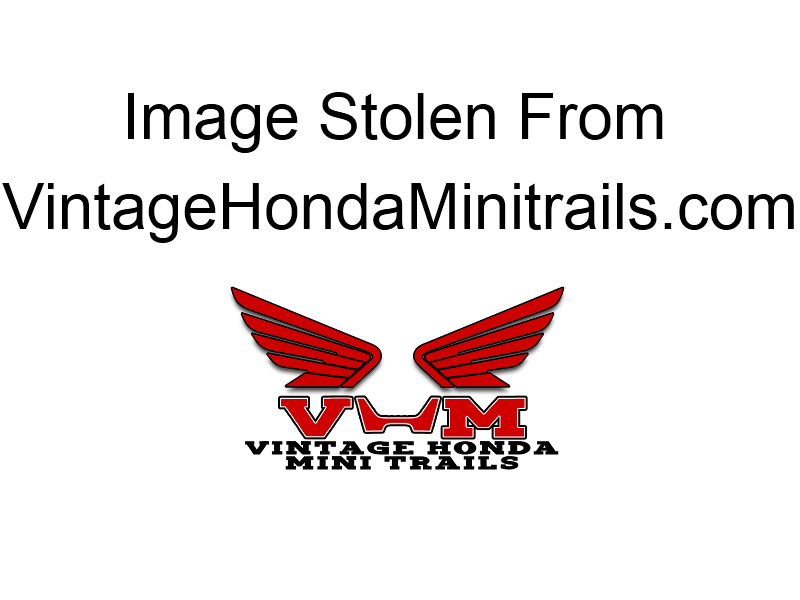 Emblem, Headlight Shell / Case. THIS IS FOR HONDA Z50AK1 ONLY.